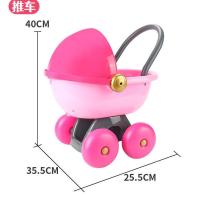 儿童推车 儿童玩具推车带娃娃女孩3-6岁女童过家家生日礼物40cm手推车玩具