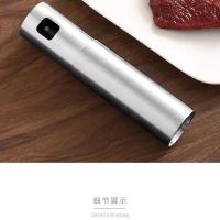 不锈钢款 厨房玻璃不锈钢雾化按压式橄榄油油喷壶食用油健身喷雾喷油壶