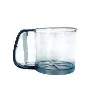 普通手持面粉筛子 手动杯式面粉筛子按压式筛杯筛网粉筛烘焙工具家用升级款面粉筛