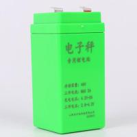 4V4AH 免焊线一对 电子秤专用锂电池4V4AH 6AH 8AH 10AH 12AH 大容量锂电池待机半年