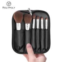 迷你6件套 迷你化妆刷套装全套软毛便携眼部初学者彩妆刷子套刷唇刷眼影刷