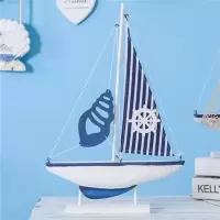 条纹海螺款 装饰品摆件木质模型饰品工品摆设大毕业礼物