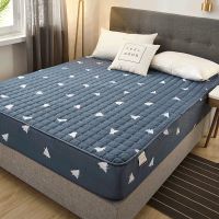 三角格[床笠款] 90*200cm[宿舍床] 南方生活防水夹棉床笠单件隔尿透气床罩套席梦思保护床垫套防尘罩