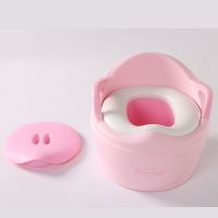 樱花粉+PVC垫无脚踏板 儿童坐便器加大号马桶男孩便盆女宝尿盆婴幼儿厕所尿壶小孩座便器