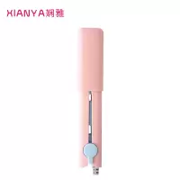 浅粉色 娴雅小夹板迷你拉头发直板夹刘海神器熨板两用直发卷发棒女迷小