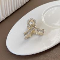 水钻款 珍珠水钻小发夹小巧精致女夏季侧边抓夹发卡刘海碎发头发夹子头饰