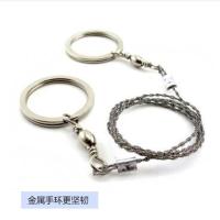 不锈钢手柄线锯 户外用品装备求生线锯条钢丝绳野手链电动鸟工拉存钮推据单指