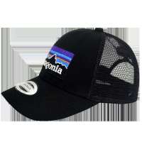 波浪黑 55-59(可调节) 帽子男女巴塔哥尼亚Patagonia Hat 时尚潮牌鸭舌帽百搭遮阳棒球