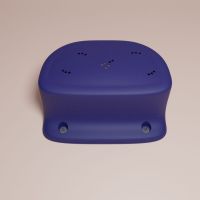 深蓝色 儿童洗澡浴凳迷你家用塑料浴盆浴桶吸盘泡澡凳宝宝小号简易坐凳