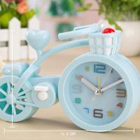 超强版蓝1色 闹钟学生可爱男孩女孩闹钟卡通闹钟床头闹钟大铃声创意懒觉小闹钟