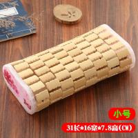 [小号]竹枕头(买5送1) 夏季麻将空心竹枕头汗蒸房竹编保健实木枕颈椎枕夏天镂空竹凉枕