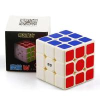 奇艺三阶魔方[白底] 奇艺风火轮魔方 移棱变幻金刚X魔方顺滑比赛专用儿童益智魔方