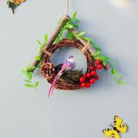 藤圈3号款 花环装饰客厅房间挂饰墙饰壁饰装饰品创意家居壁饰