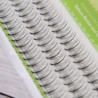 一盒优惠价(每盒7.8) 8 D+芭比翘仙女朵毛中部加粗嫁接睫毛单簇素颜仿真浓密款女