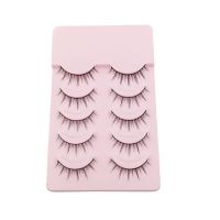 一盒睫毛 Y12 5对假睫毛自然眼睫毛仿真裸妆素颜仙女毛芭比可爱萌妹簇状cos睫毛