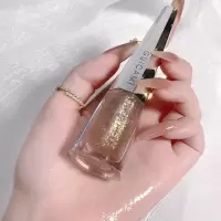 1甜欲樱花+淡金珠光 GUICAMI唇油玻璃唇保湿滋润唇釉透明嘟嘟唇蜜y01玻璃透明水光叠涂