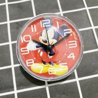 黑色米老鼠(7cm) 收藏加购送电池 其他 浴室挂钟吸盘钟表防雾防水静音厨房卫生间时钟冰箱贴钟迷你小台钟