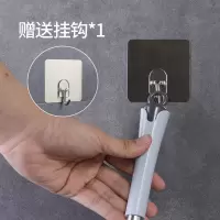 不锈钢长柄软毛1个装[送挂钩] 马桶刷无死角马桶清洗刷软毛卫生间清洁套装家用长柄创意厕所刷子
