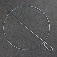 金属铁质38cm-圆(金属手柄) 不锈钢滚铁环滚铁圈怀旧玩具儿童幼儿园风火轮推铁环实心铁圈玩