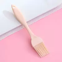 粉色[3个装] 硅胶油刷子耐高温不掉毛厨房烙煎饼食用烘焙小毛小刷子家用烧烤刷