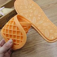 网格牛筋片 36-37码 宽拖鞋牛筋片防滑耐磨牛津底 防水成人补鞋贴软鞋底片手工鞋材