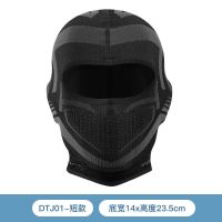 (防风御寒 舒适柔软)短款 冬季保暖头套男摩托车骑行面罩防风寒全护脸户外骑车头盔防风帽