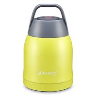 绿色 马一凡304真空焖烧杯便携便当饭盒不锈钢保温杯套黑科技首越贸易