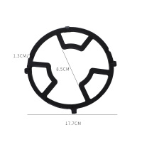 四爪五爪通用 炒锅奶锅防滑架子燃气煤气灶台架托支架配件炉架小锅架四五爪通用