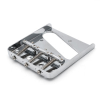 银色款,关注店铺送螺丝扳手 后浪器乐 Tele后单拾音器电吉他琴桥 TL琴码拉弦板三码款乐器配件