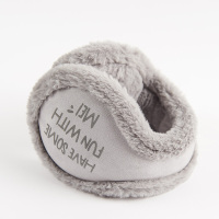 浅灰色 保暖耳罩女冬可爱捂耳朵神器耳包男耳套毛绒防风防冻防噪音睡眠罩