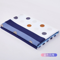 蓝色风情 被罩 90x200cm 学生宿舍被套单件双人150x200单人夏季1.8被罩1.5m儿童寝室被单