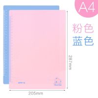 A4-试卷一半大-蓝色1张+粉色1张 学生考试垫板软糖果色A4书写垫板A3书法用垫带刻度儿童写字板餐垫