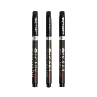 大中小楷各1支[非加墨款] 中柏秀丽笔软毛笔书法笔喜婚宴签名秀字软笔抄经签到笔中国风可小学生用大楷中楷小楷手绘签字笔