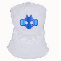 decade 白色冰丝面罩 冰丝防晒面罩围脖男夏季围脖薄款夜光高达假面骑士骑行面巾脖套