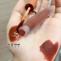 01焦糖栗子色发两支 素颜平价空气哑光丝绒雾面唇釉女小众品牌学生款黑暗系天鹅绒深色