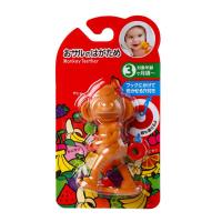 新款小猴子 日本爱迪生KJC婴儿宝宝牙胶磨牙棒咬咬胶长颈鹿小猴小鹿牙胶磨牙