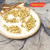 6MM金色迷你[无声不推荐]-M77 铃铛响声大彩色手链项链宠物项圈挂件手镯吊坠创意DIY手工小配件