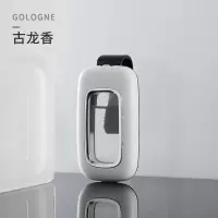 白色+古龙香[第2件半价] CICIDO汽车载香薰香水高档精油持久淡香氛男女士专用品遮阳板挂件