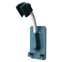 1个装(蓝色) 花洒置物架卫生间浴室用品壁挂式家用花洒头收纳架卫生间神器大全