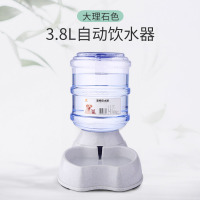 3.8L 饮水器 大理石色 dog water fountain pet automatic feeder cat wa