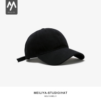 黑色 可调节 帽子男潮人街头百搭鸭舌帽夏季遮阳时尚防晒男士棒球帽ins潮牌