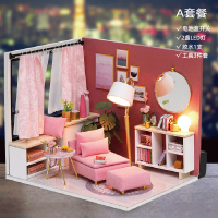 幸福小时光A套餐 智趣屋diy小屋手工制作小房子模型拼装玩具创意情人节生日礼物女