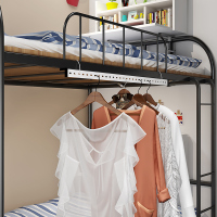 一根30CM+2S钩+扎带 1层 寝室无痕挂钩大学生宿舍神器挂衣服上铺床头收纳架下铺床边挂衣架