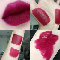 梅子浆果色哑光 显白梅子浆果色 超好看dancewithme哑光丝绒雾面不沾杯持久唇釉