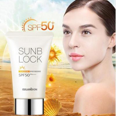 Sun Lotion Face Cream Isolation UV Sunblock Body Sunscreen