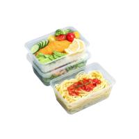 1件 Edo方形一次性餐盒1000ml*20套打包盒饭快餐盒外卖保鲜盒汤碗