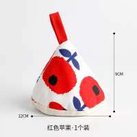 红苹果 三角防烫帽珐琅锅锅盖帽厨房铸铁锅把手耐高温砂锅耳朵隔热手套厚