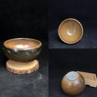 [28]容量: 150cc 云南建水紫陶茶杯茶具主人杯刻填杯子手工单杯非紫砂普洱茶品茗杯