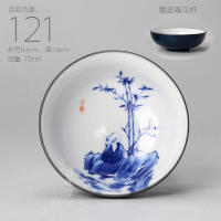 121 百款茶盏 第4辑|高档单杯官窑手绘茶杯结晶釉品茗杯主人杯天目盏