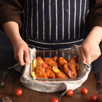 . [Dingxin Supermarket] exhibition art rectangular glass ba